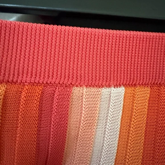 Trina Turk Vibrant Coral Skirt - Picture 8 of 9